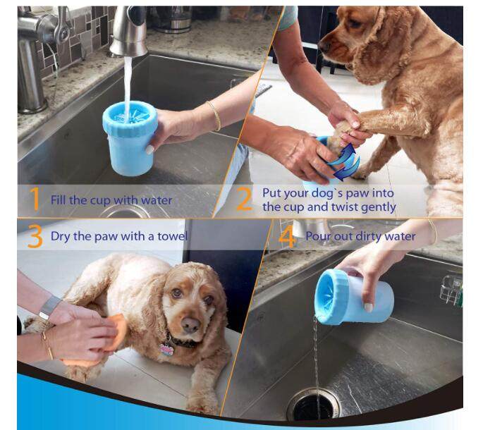 Portable Dog Paw Washer Dog Paw Cleaner for Dog Gifts