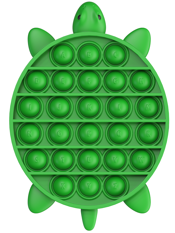 Animals Silicone push pop fidget sensory toy for strees Relieve