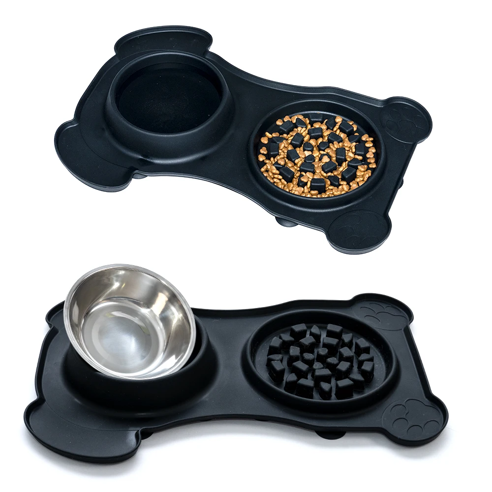 Foldable Silicone Pet Feeding Mat Slow Feeder