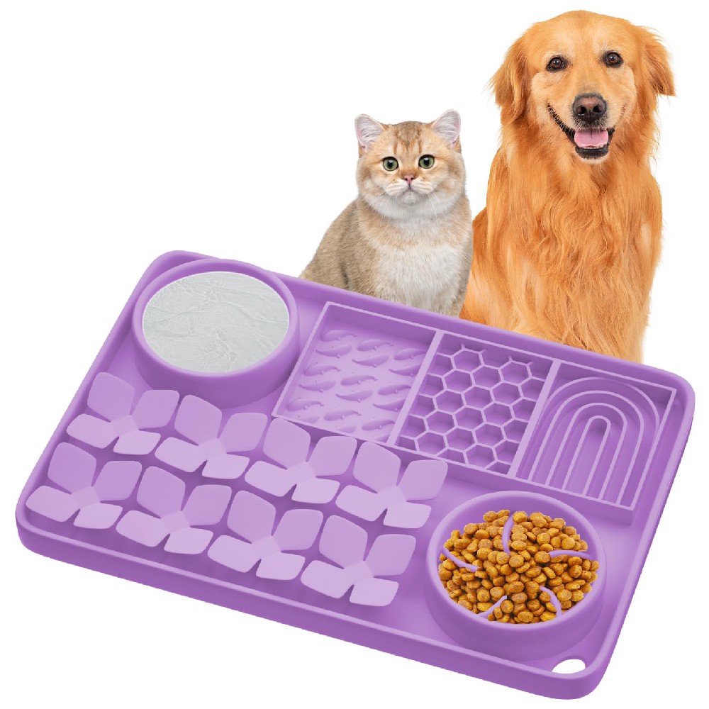 40*26.5cm Rectangle  Lick Pad for Large Dogs Feeding Custom Logo