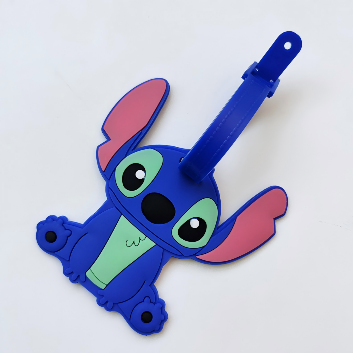 3D Cartoon  Suitcase Label Personalized luggage tags