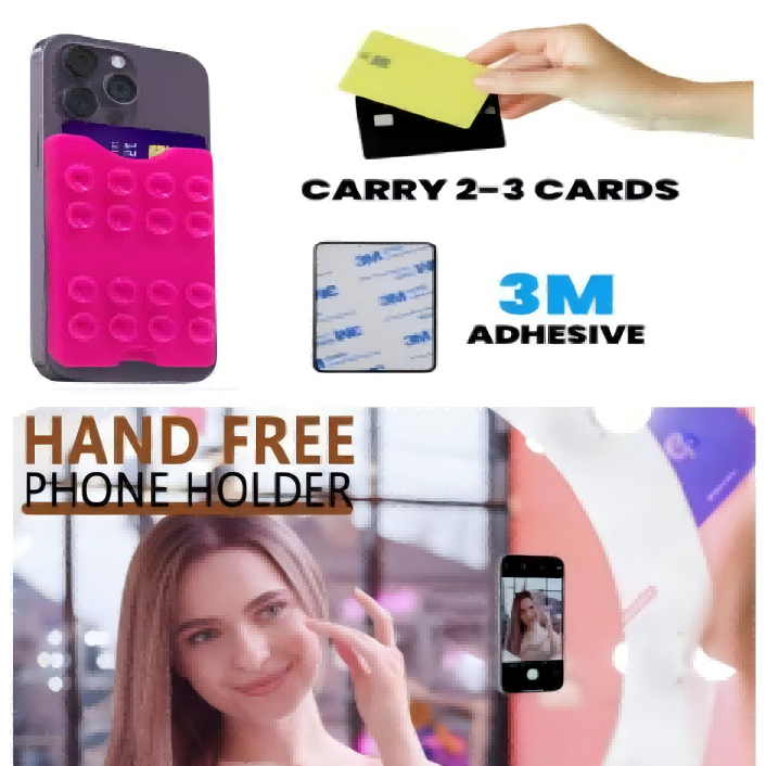 Custom Silicone Suction Phone Case Magnetic Phone Mount