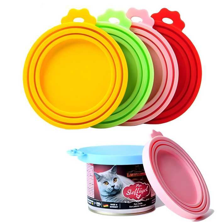 Silicone Can Lids Caps for Pets