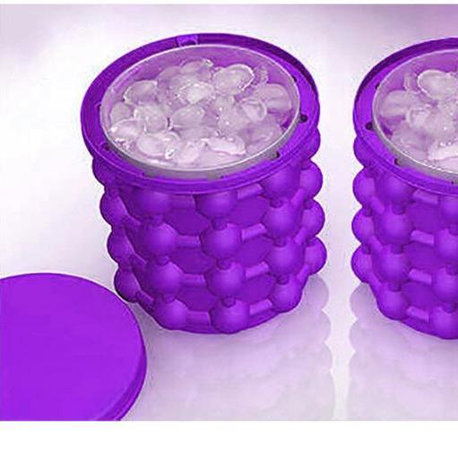 Ice Cube Maker Ice Trays Silicone Ice Bucket